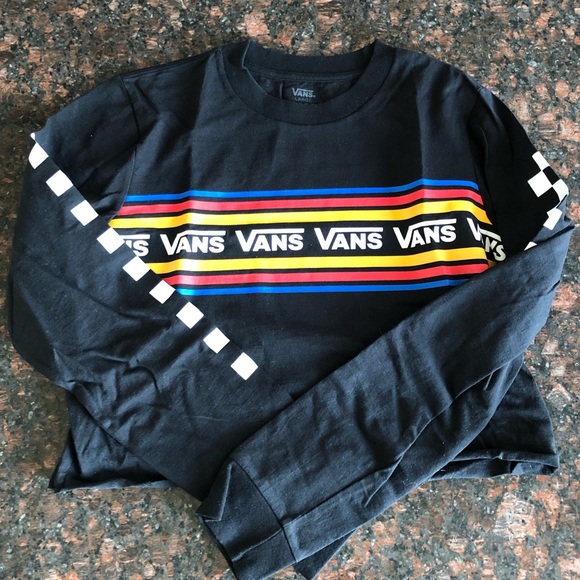 Vans Tops - Vans Cropped Longsleeve